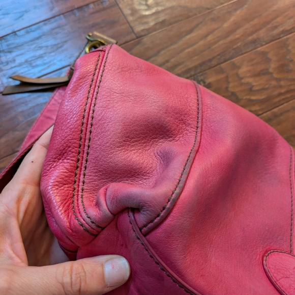 Fossil Madison crossbody bag, pink leather - Picture 12 of 16
